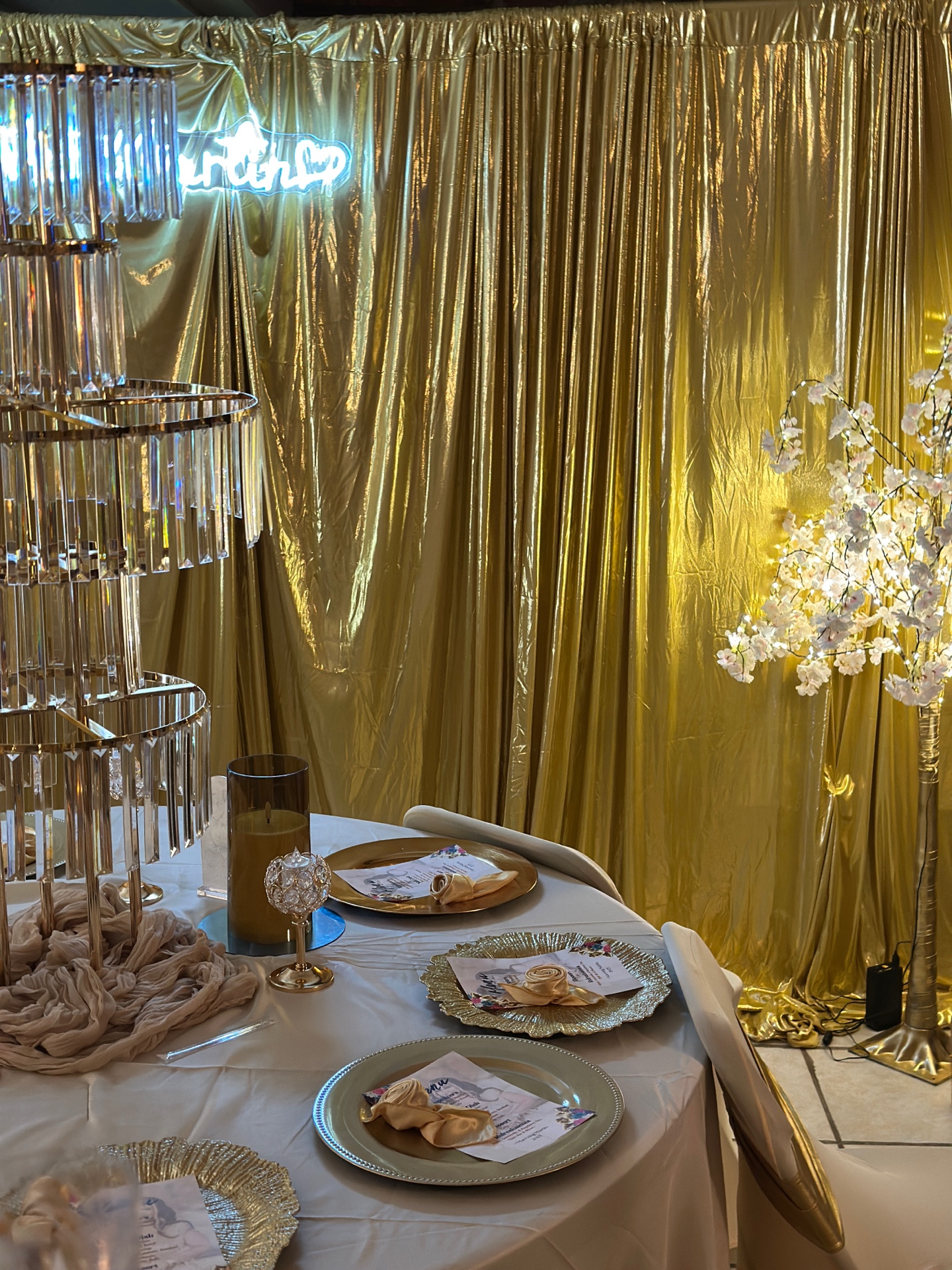 Event table decor
