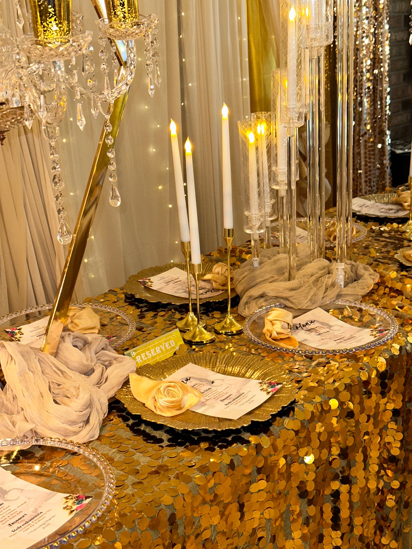 Event decoration detail