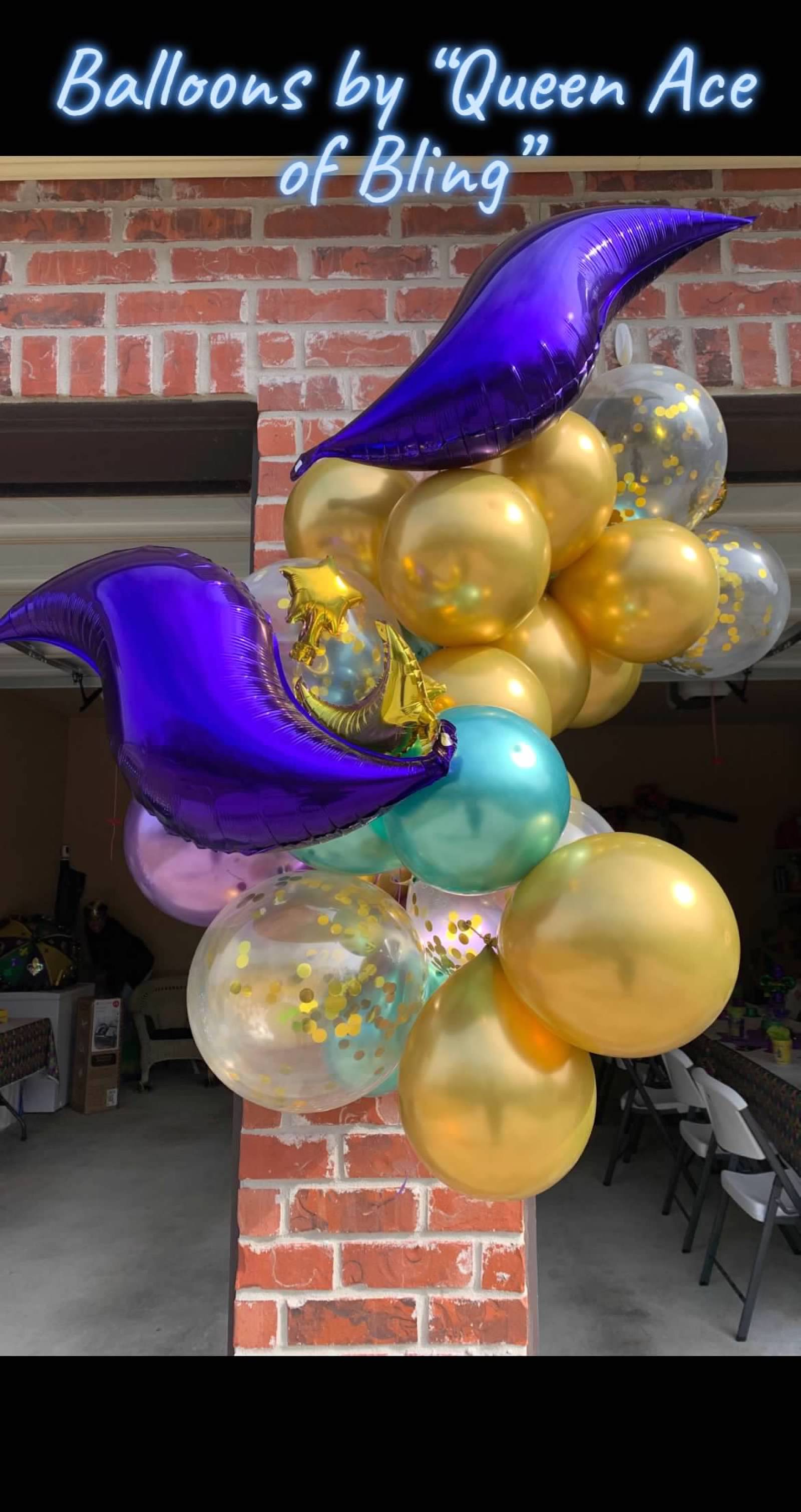 Birthday party decor
