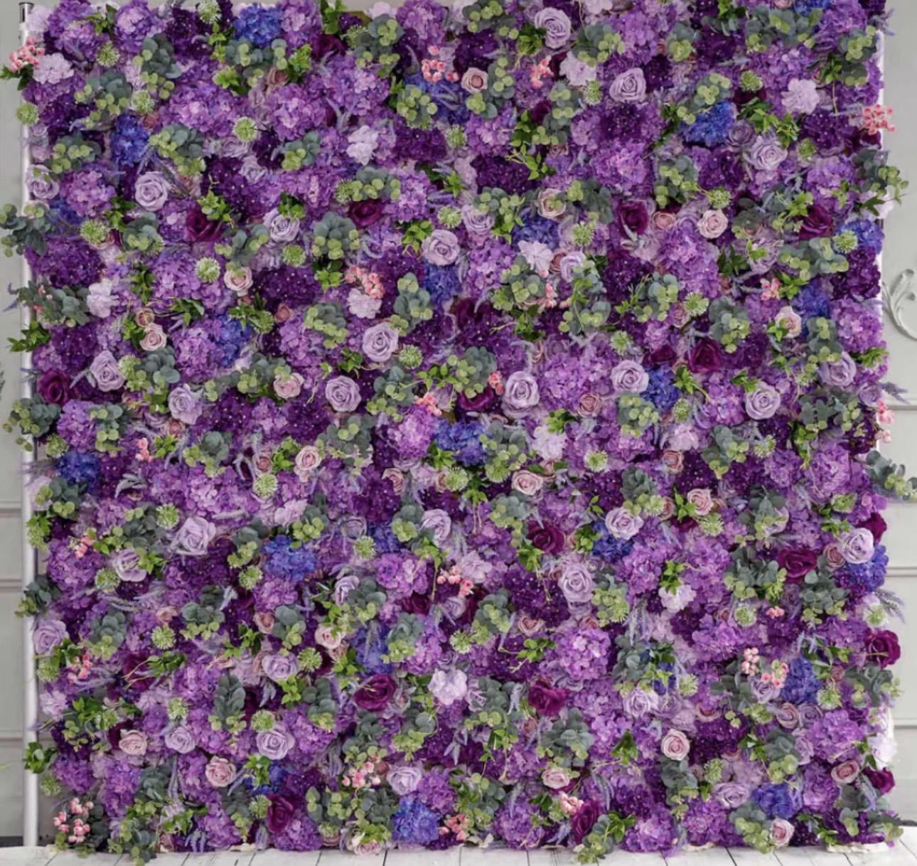 Flower wall display