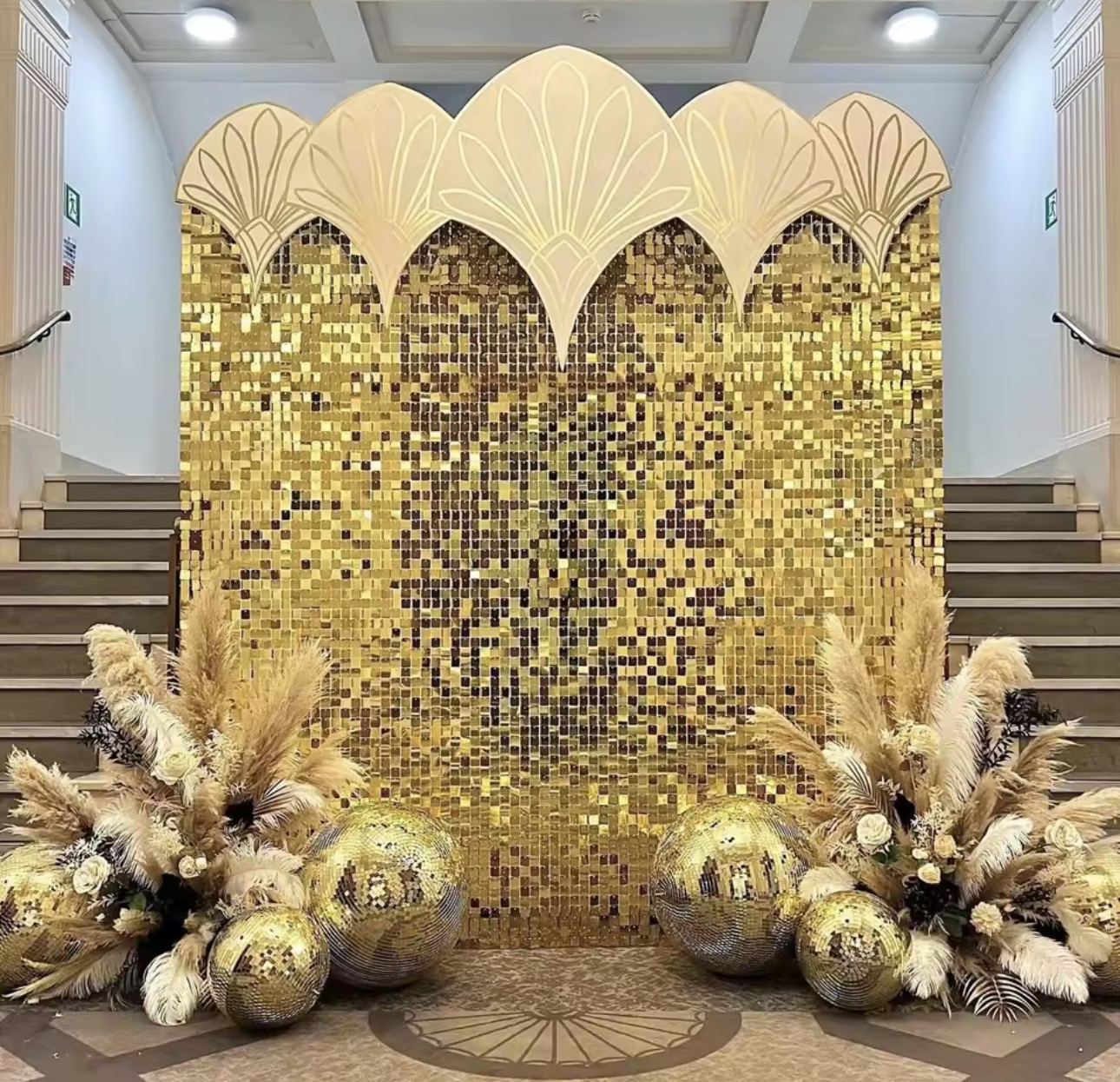 Flower wall rental