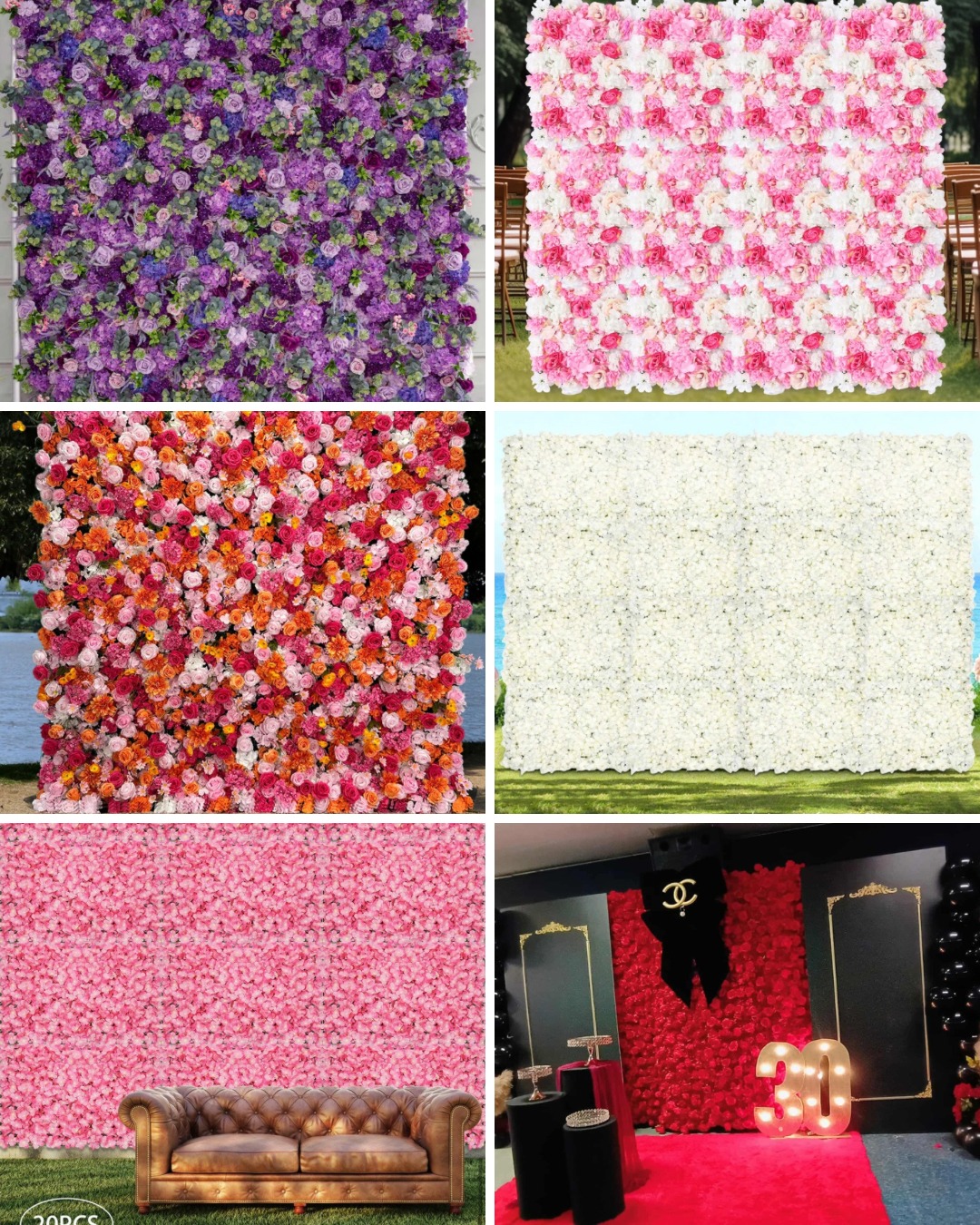Flower walls collection